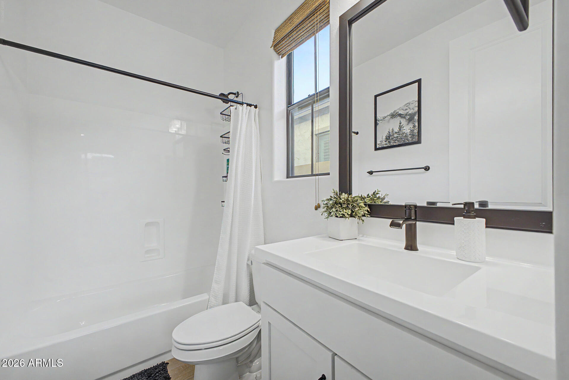 819 West Deer Creek Road Phoenix, AZ 85048 - Photo 43 of 76 a bathroom with a sink toilet and shower