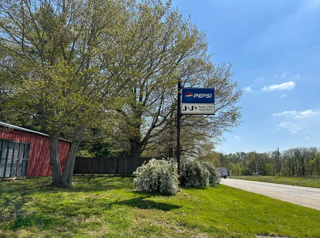 a view of a back yard