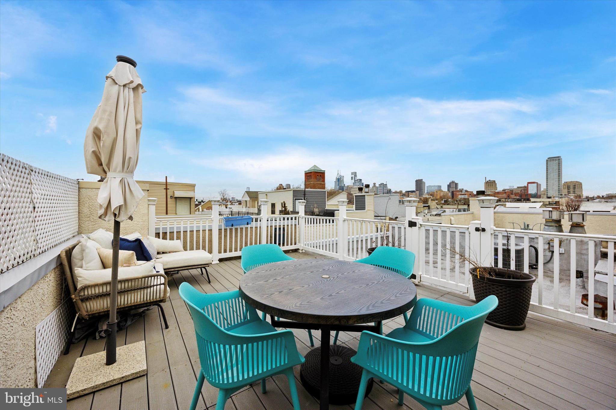 814 South Sheridan Street, Unit 2E Philadelphia, PA 19147 - Photo 19 of 24 a view of a terrace with furniture
