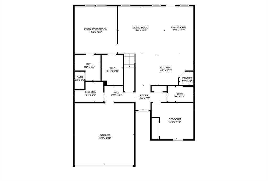 1413 Richardson Street Howe, TX 75459 - Photo 29 of 30 Floor plan