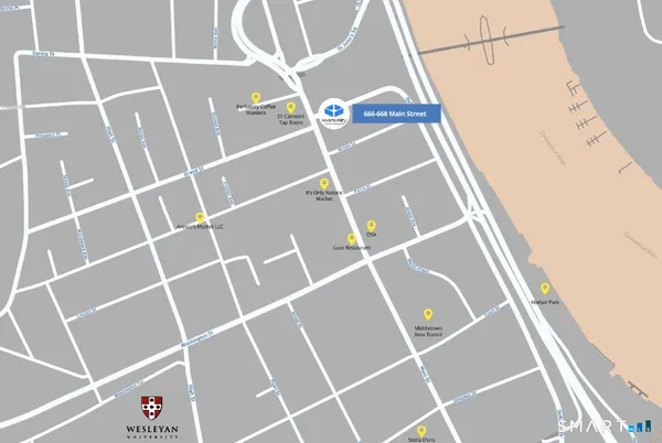 $1,138 | 666 Main Street, Unit B6, Middletown, CT 06457