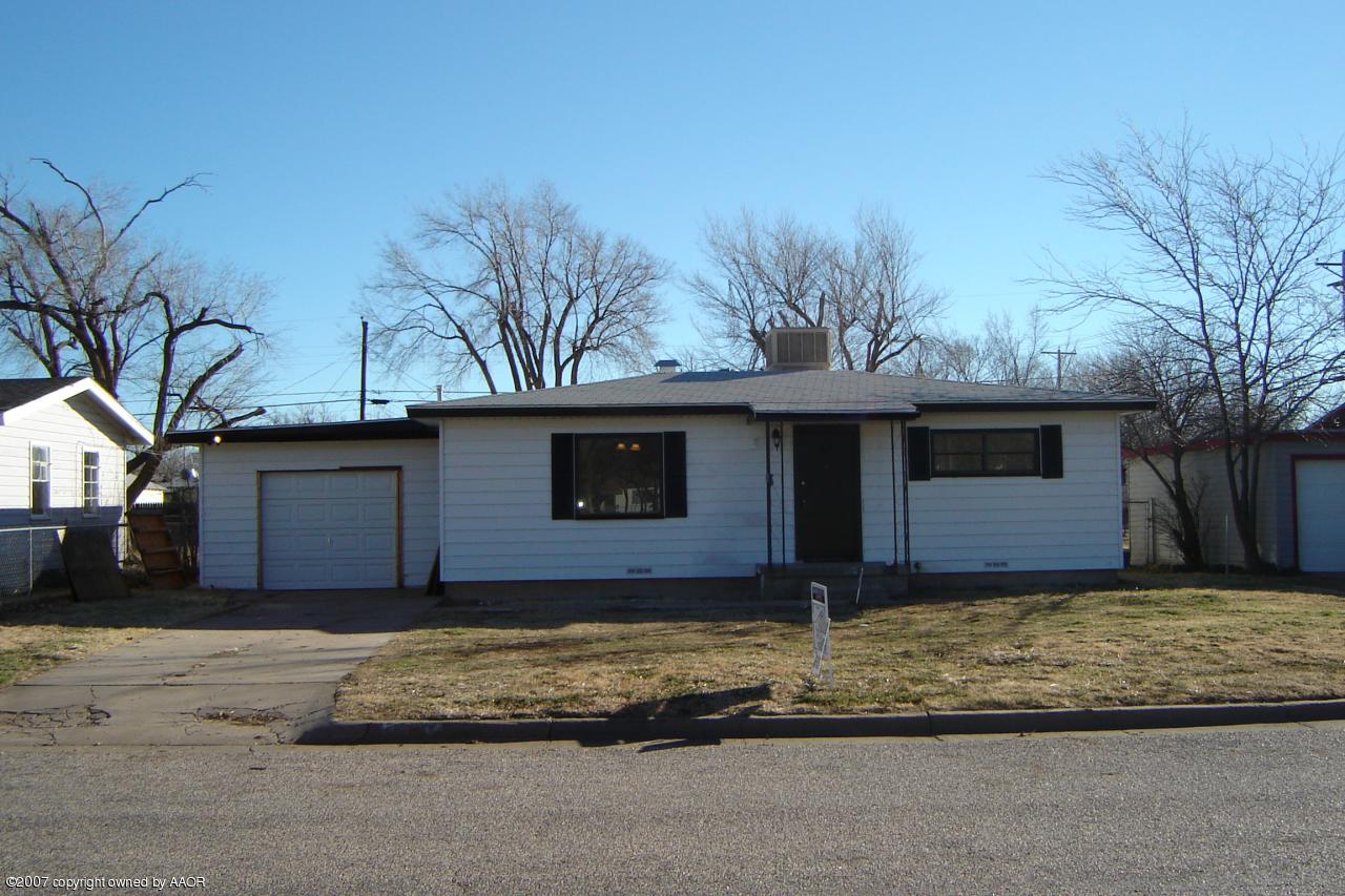 4417 Cline Road Amarillo, TX 79110 - Photo 1 of 1 a view of a house with a yard