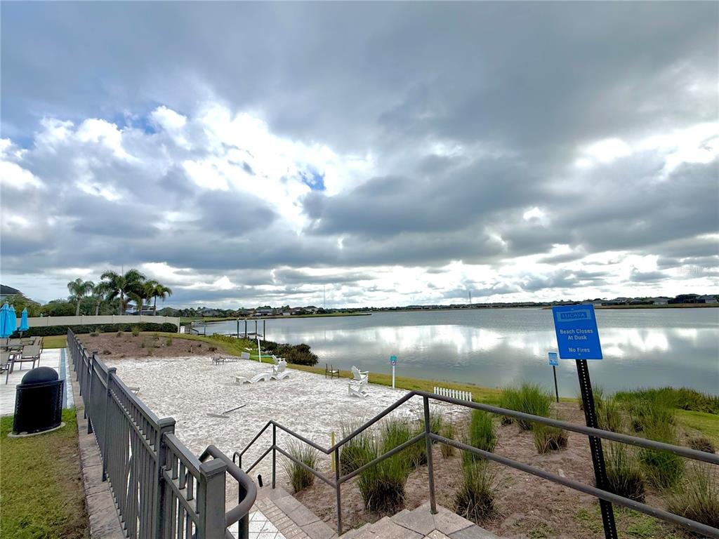 11104 Spring Point Circle Riverview, FL 33579 - Photo 51 of 52 a view of a lake from a balcony