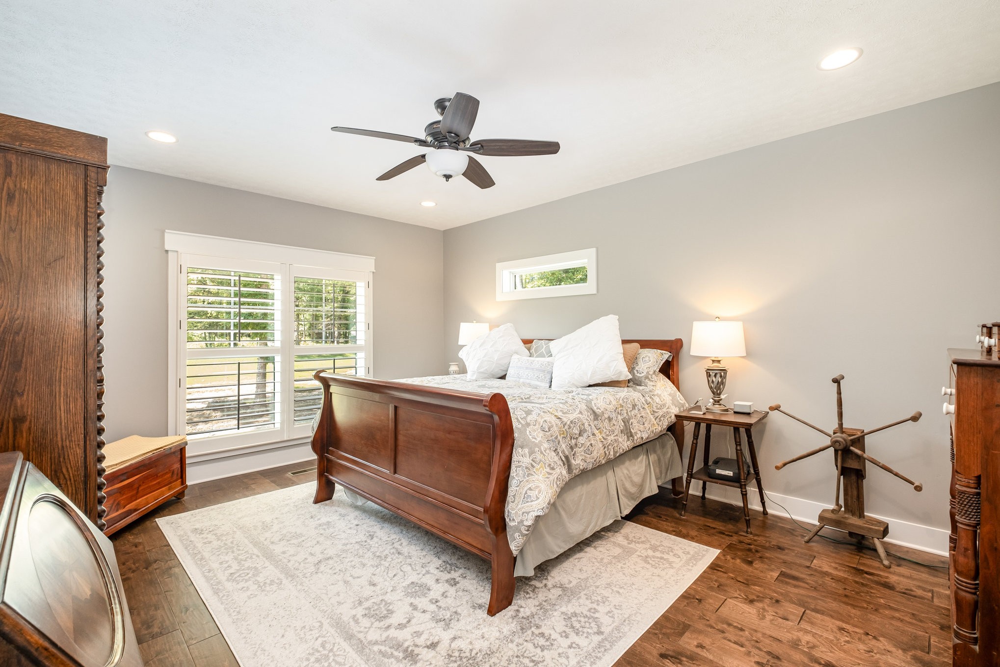 8129 Hollow Springs Road Bradyville, TN 37026 - Photo 20 of 42 a bedroom with a bed and window