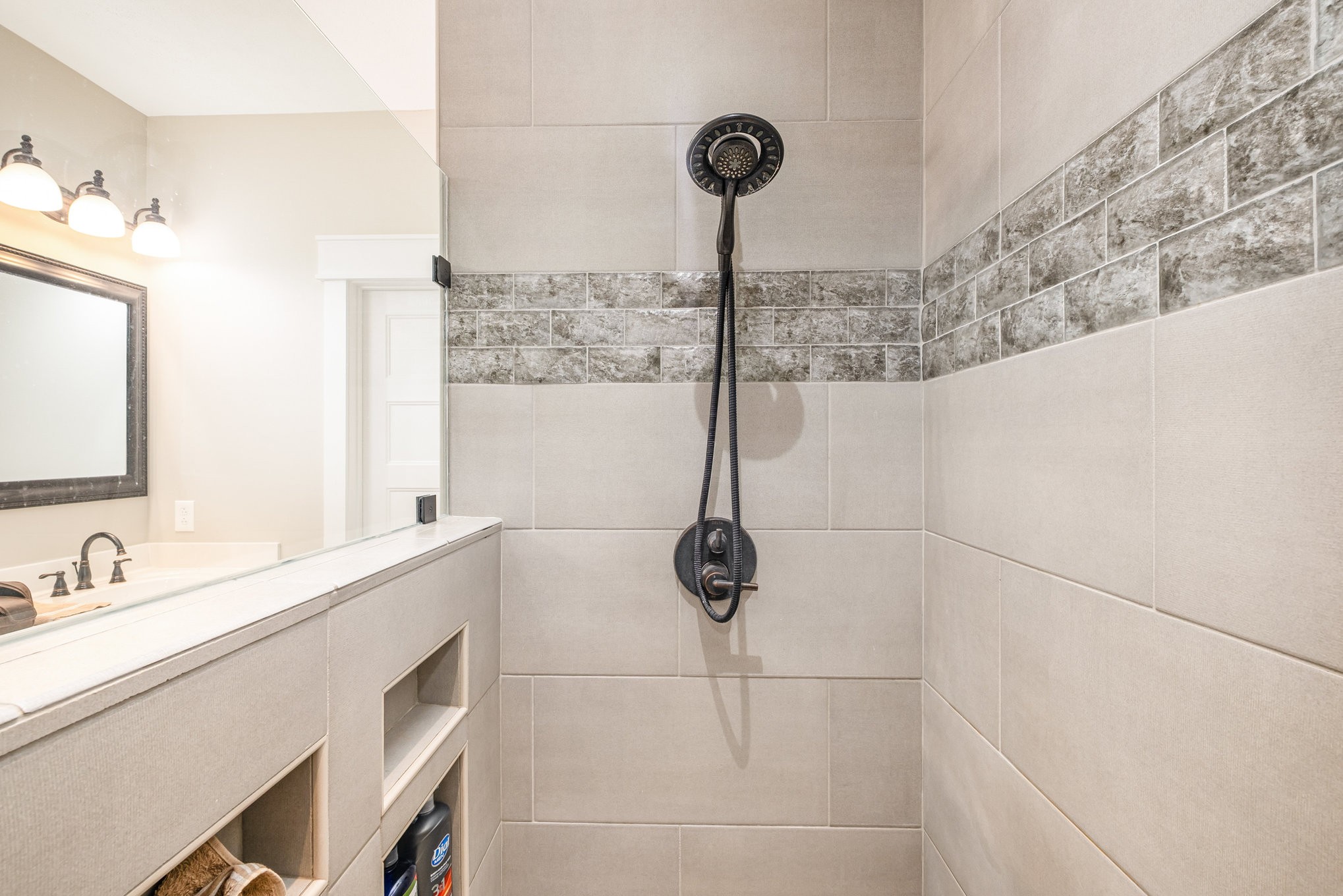 8129 Hollow Springs Road Bradyville, TN 37026 - Photo 23 of 42 a bathroom with a sink and a shower