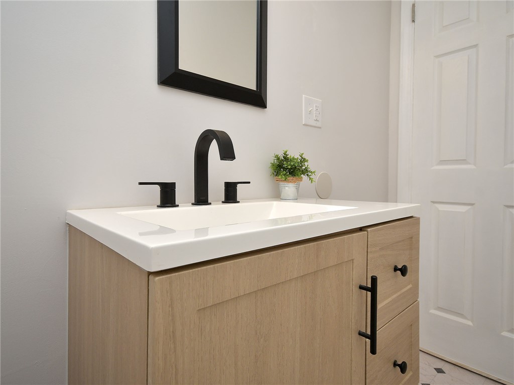 3517 Shawnee Avenue Anderson, SC 29626 - Photo 11 of 25 A sleek vanity with a pristine white countertop, ready for your daily routine.