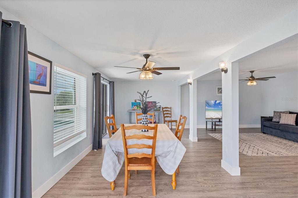 2254 Hayworth Road Port Charlotte, FL 33952 - Photo 23 of 48 a view of a livingroom and dining room