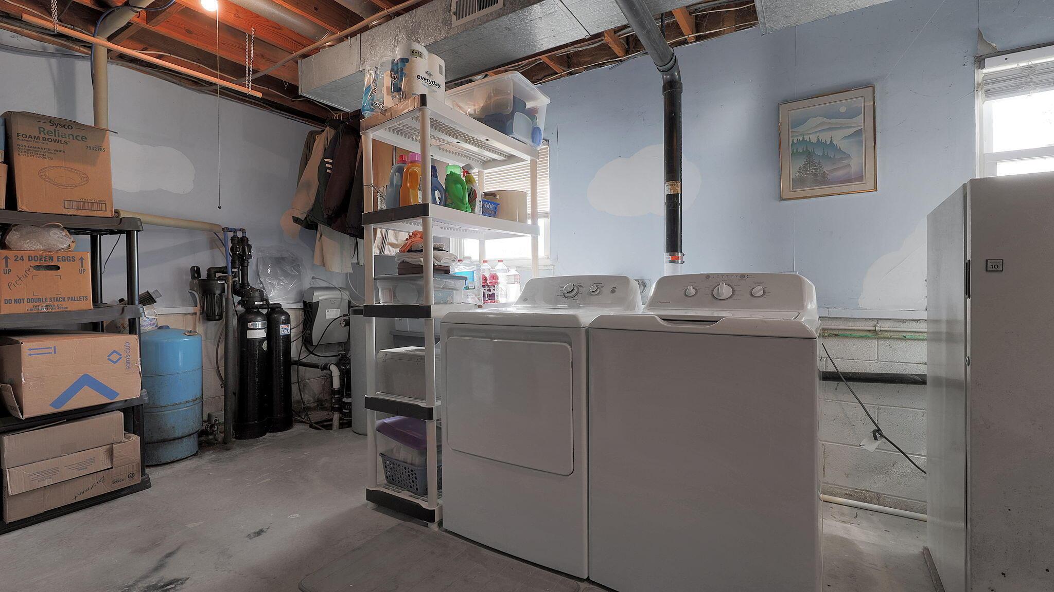 14221 Edwards Road Johnstown, OH 43031 - Photo 19 of 45 Utility/Storage/Laundry in basement. Washer and dryer stay with the home!