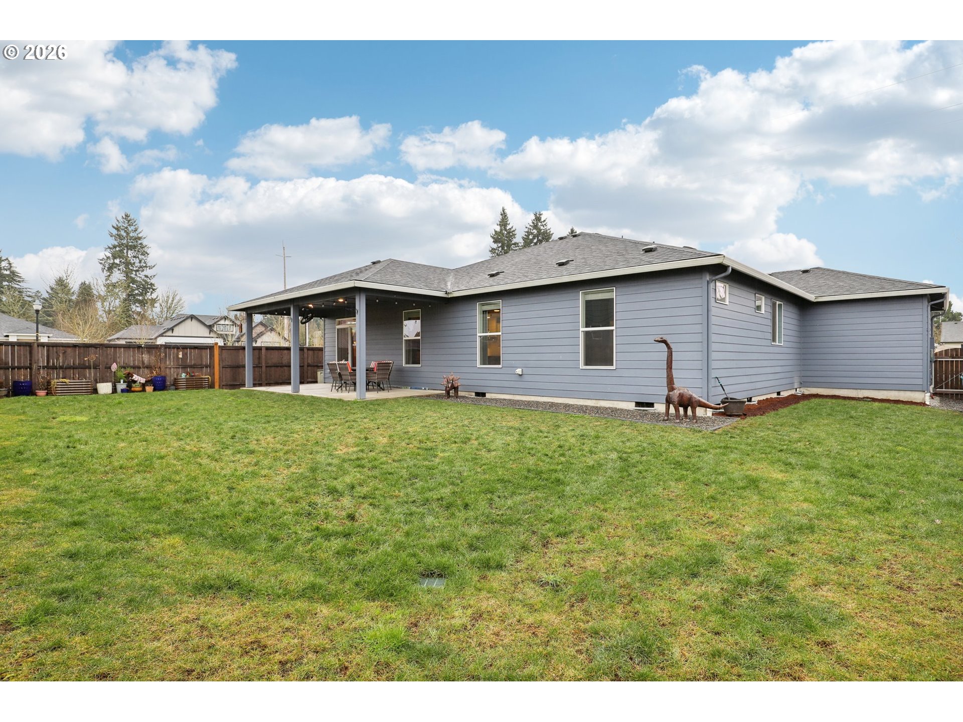 604 Northwest 25th Way Battle Ground, WA 98604 - Photo 31 of 33 a view of a house with a backyard
