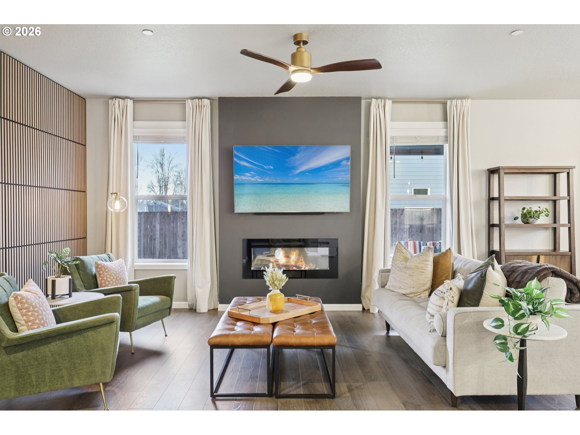 604 Northwest 25th Way Battle Ground, WA 98604 - Photo 4 of 33 a living room with furniture and a fireplace