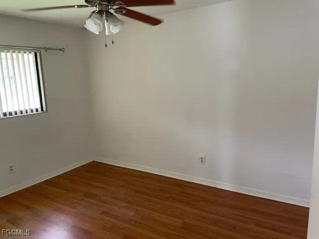 wooden floor in an empty room