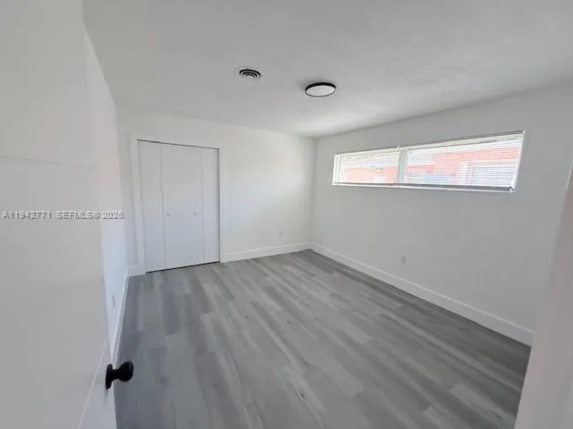wooden floor in an empty room
