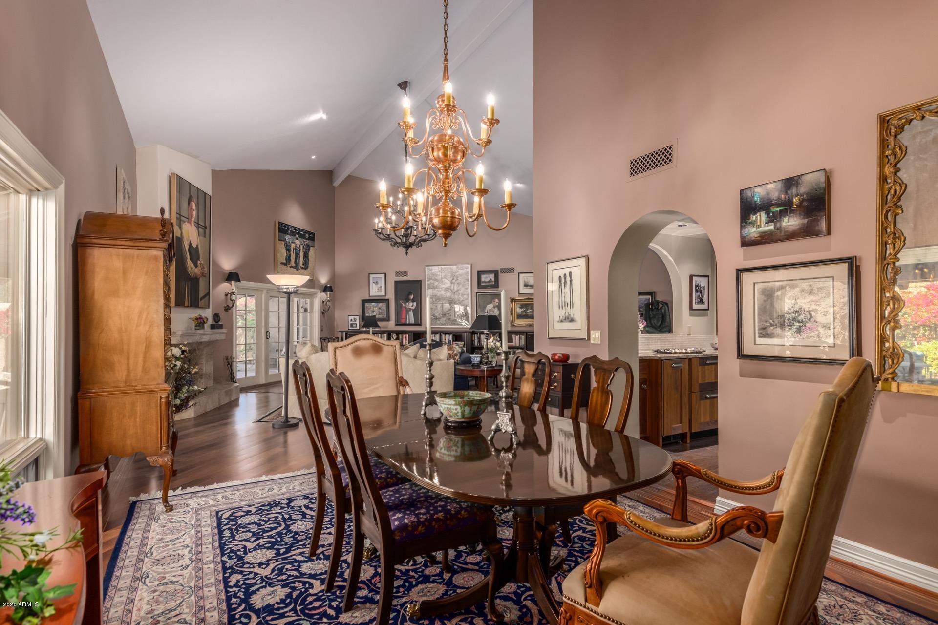 4450 East Camelback Road, Unit 7 Phoenix, AZ 85018 - Photo 15 of 50 dining off living room