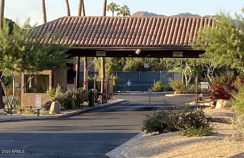 4450 East Camelback Road, Unit 7 Phoenix, AZ 85018 - Photo 39 of 50 Village front gate