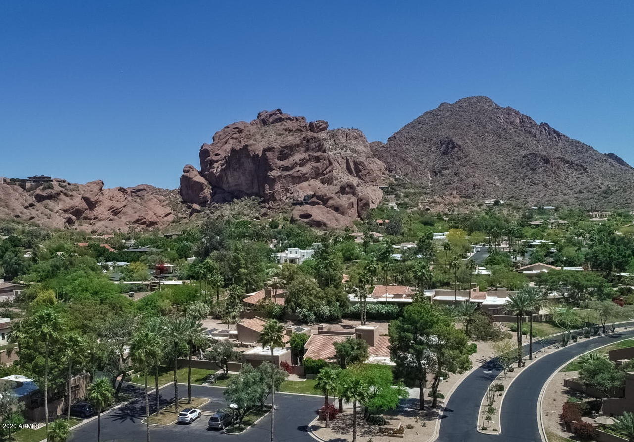 4450 East Camelback Road, Unit 7 Phoenix, AZ 85018 - Photo 42 of 50 The Village aerial