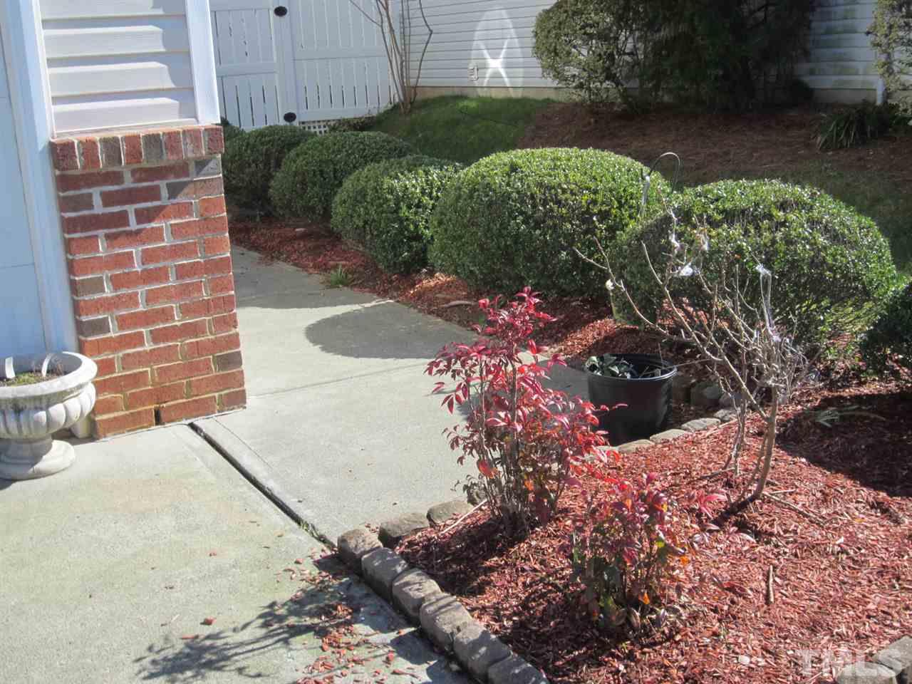 9901 Treymore Drive Raleigh, NC 27617 - Photo 15 of 25 a view of a backyard of the house