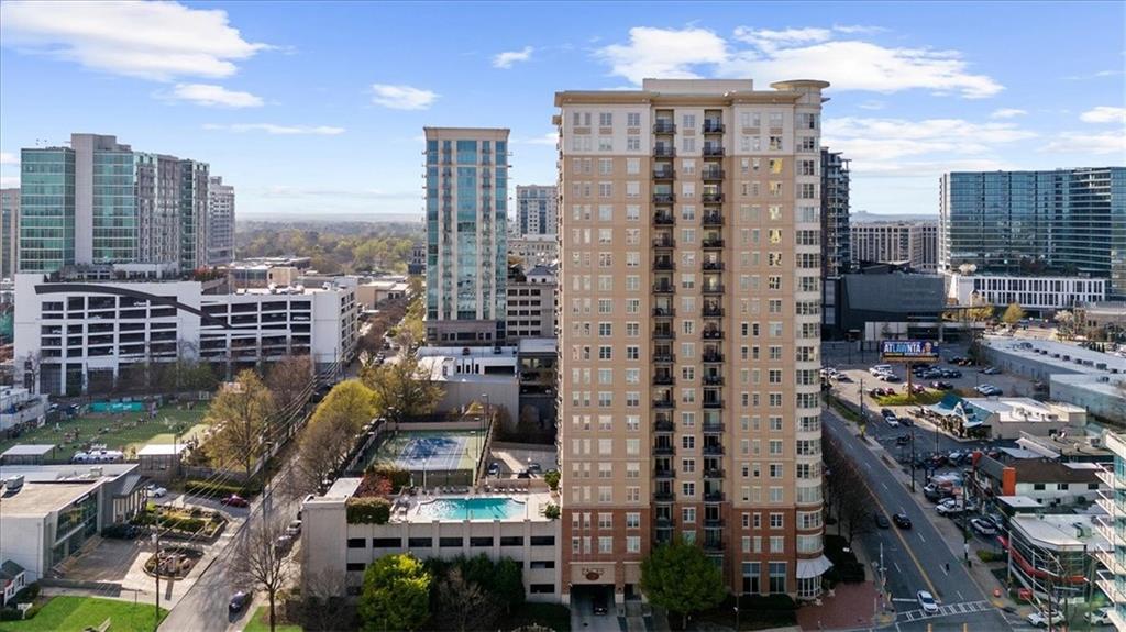 325 East Paces Ferry Road Northeast, Unit 504 Atlanta, GA 30305 - Photo 1 of 45 a view of a city with tall buildings