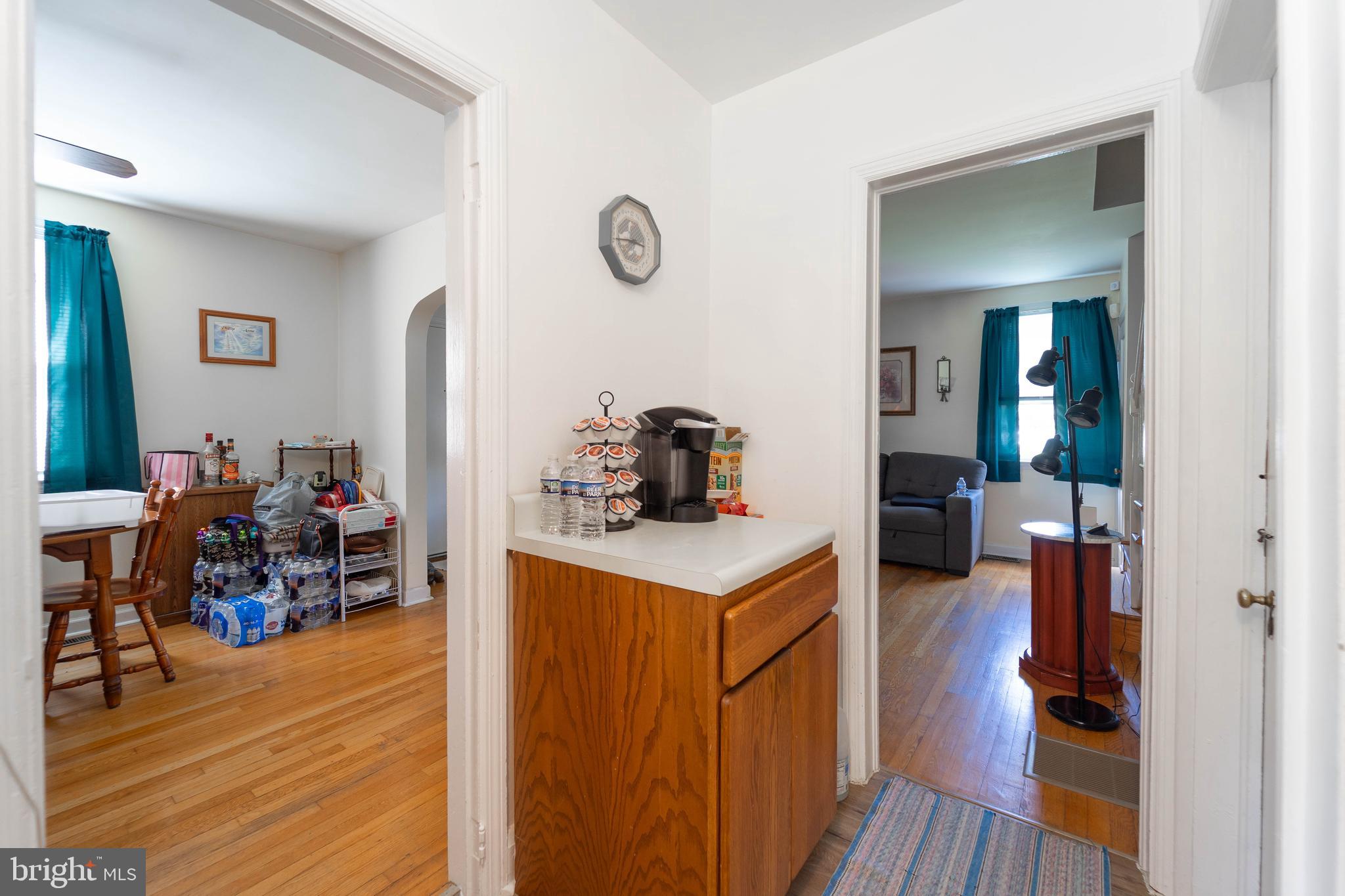 6515 Frederick Road Catonsville, MD 21228 - Photo 21 of 30 a living room with furniture and a wooden floor