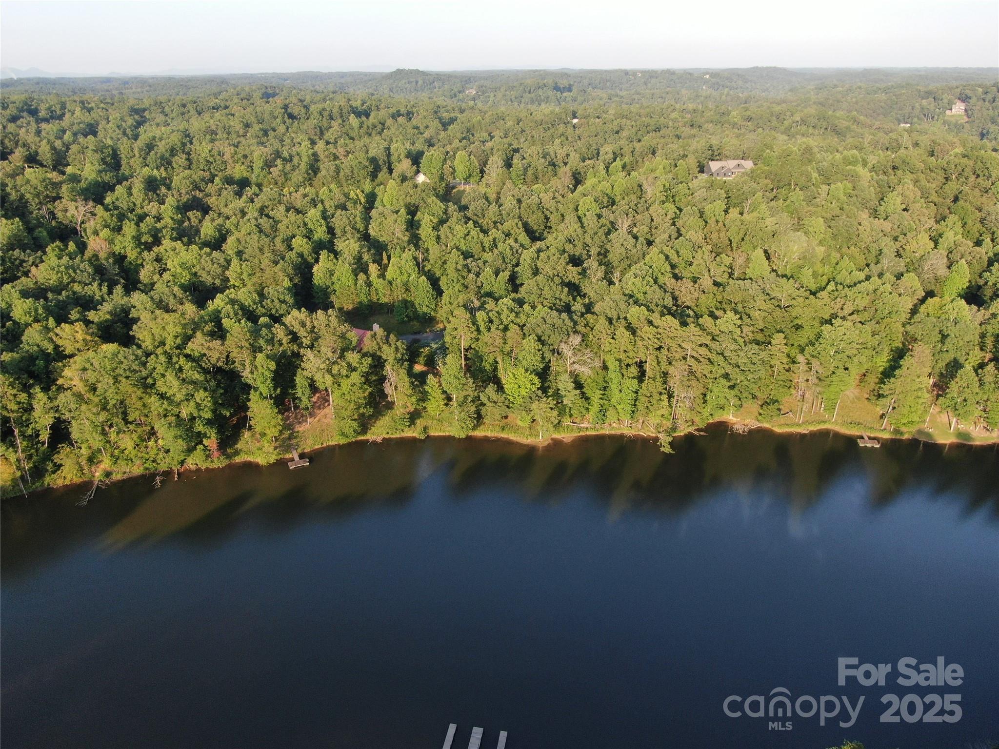 0 Parkway North Rd Mill Spring, Unit LOT 7 Mill Spring, NC 28756 - Photo 5 of 6 an aerial view of residential houses with outdoor space and trees