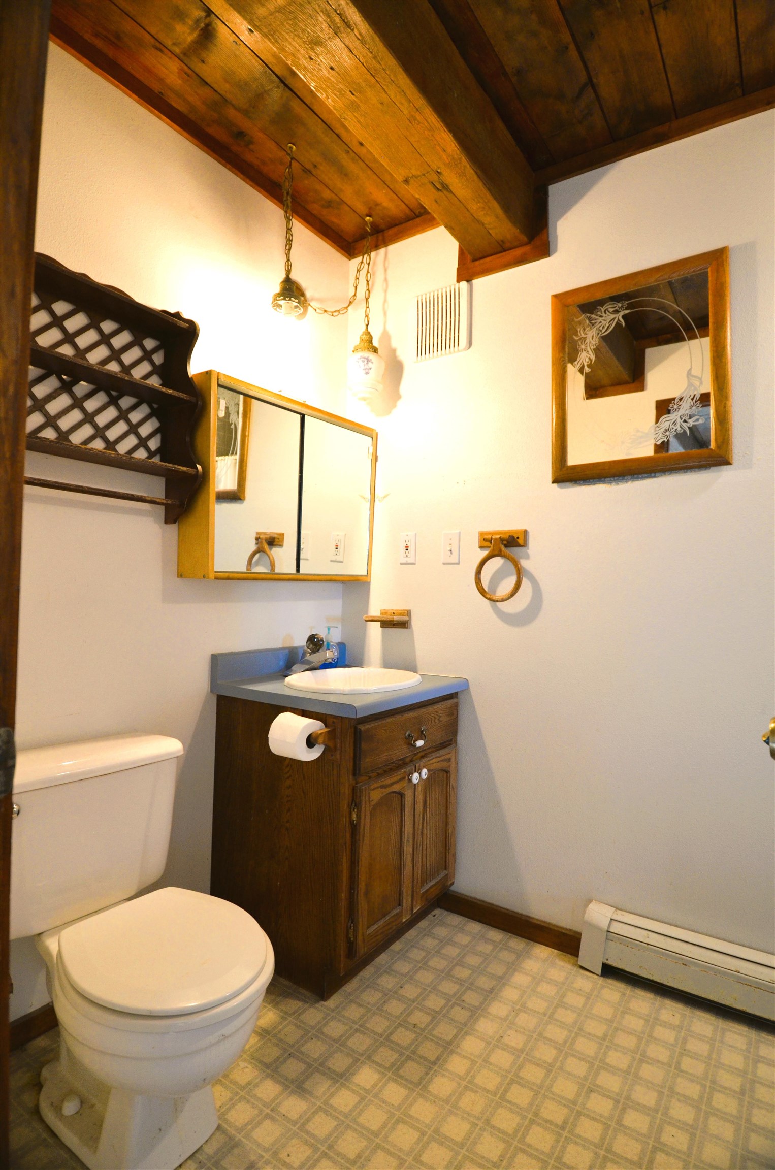 1194-17 17 1/2 Road Fruita, CO 81521 - Photo 34 of 42 a bathroom with a toilet a sink and mirror