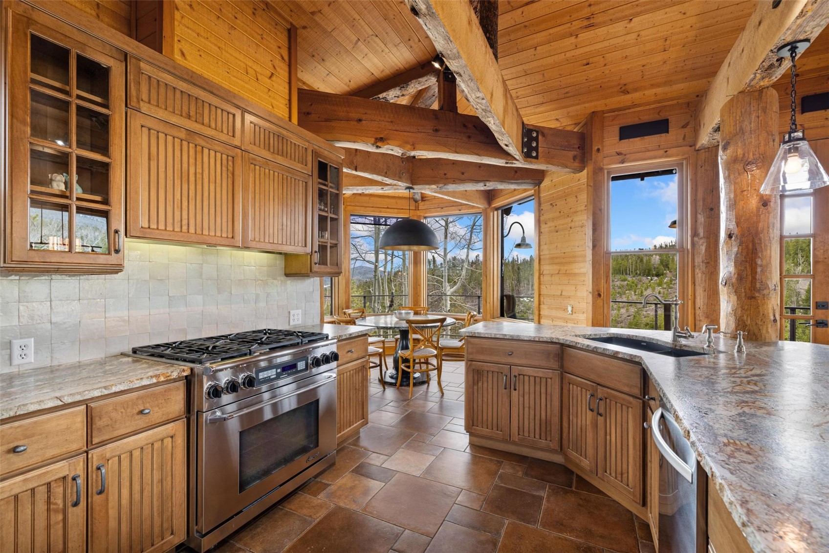 983 Emerald Road Silverthorne, CO 80498 - Photo 7 of 45 Kitchen with high end stainless steel appliances, granite countertops and a huge pantry!