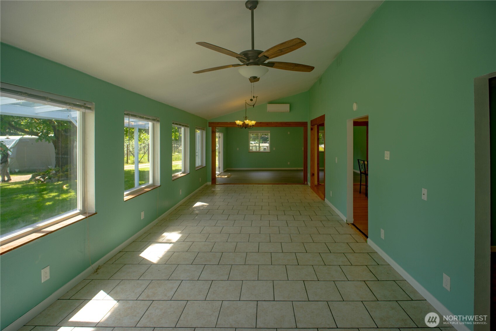 89 Slab Camp Road Sequim, WA 98382 - Photo 14 of 40 a view of a hallway with a window