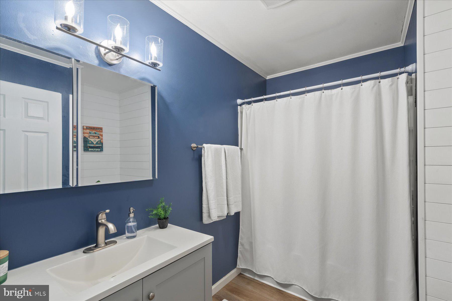 4 Poacher Berlin, MD 21811 - Photo 37 of 45 a bathroom with a sink and a mirror