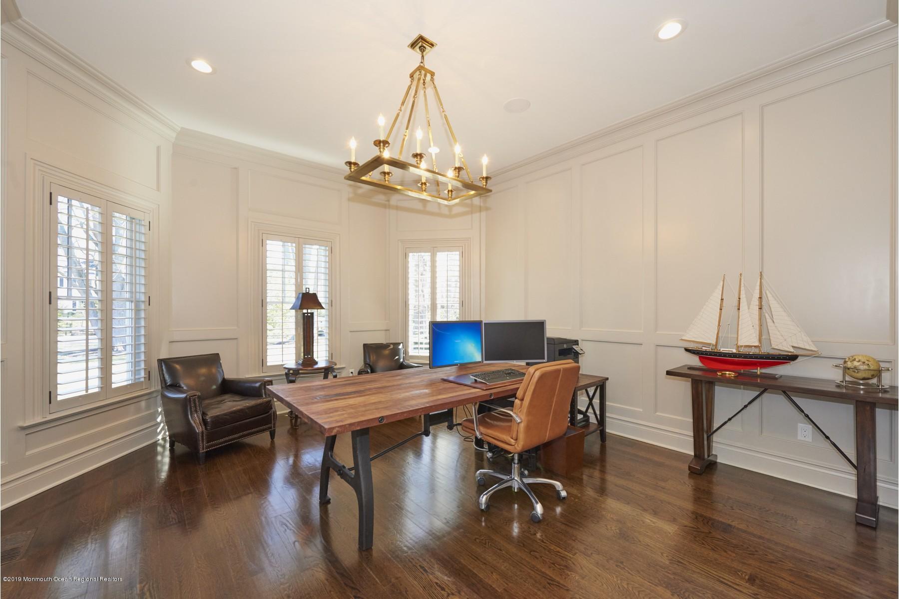 8 Heathcliff Road Rumson, NJ 07760 - Photo 18 of 46 a view of a dining room with furniture window and wooden floor