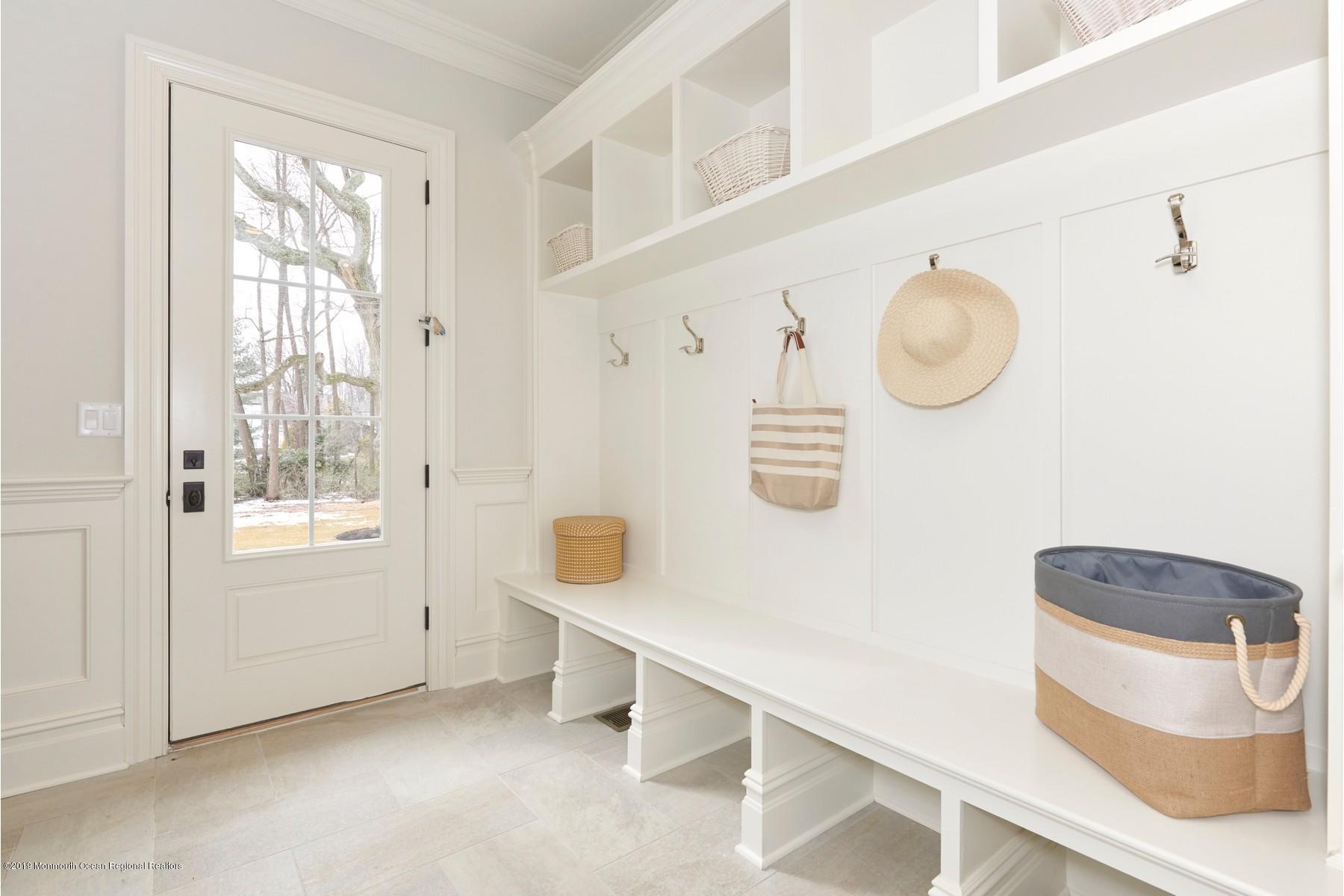 8 Heathcliff Road Rumson, NJ 07760 - Photo 39 of 46 a view of kitchen with sink cabinets and wooden floor