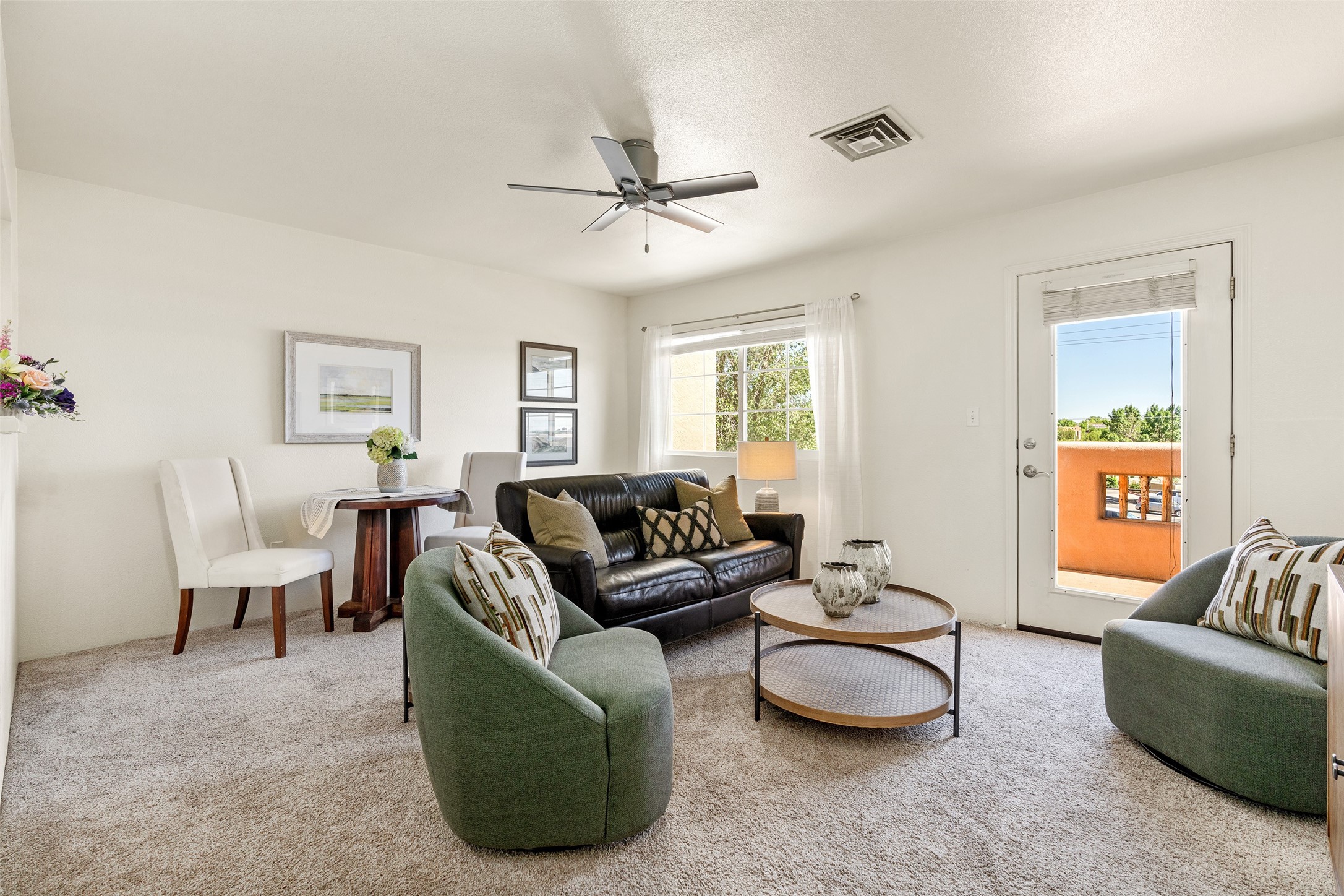 2210 Miguel Chavez Road, Unit 1423 Santa Fe, NM 87505 - Photo 2 of 26 Living room from front door
