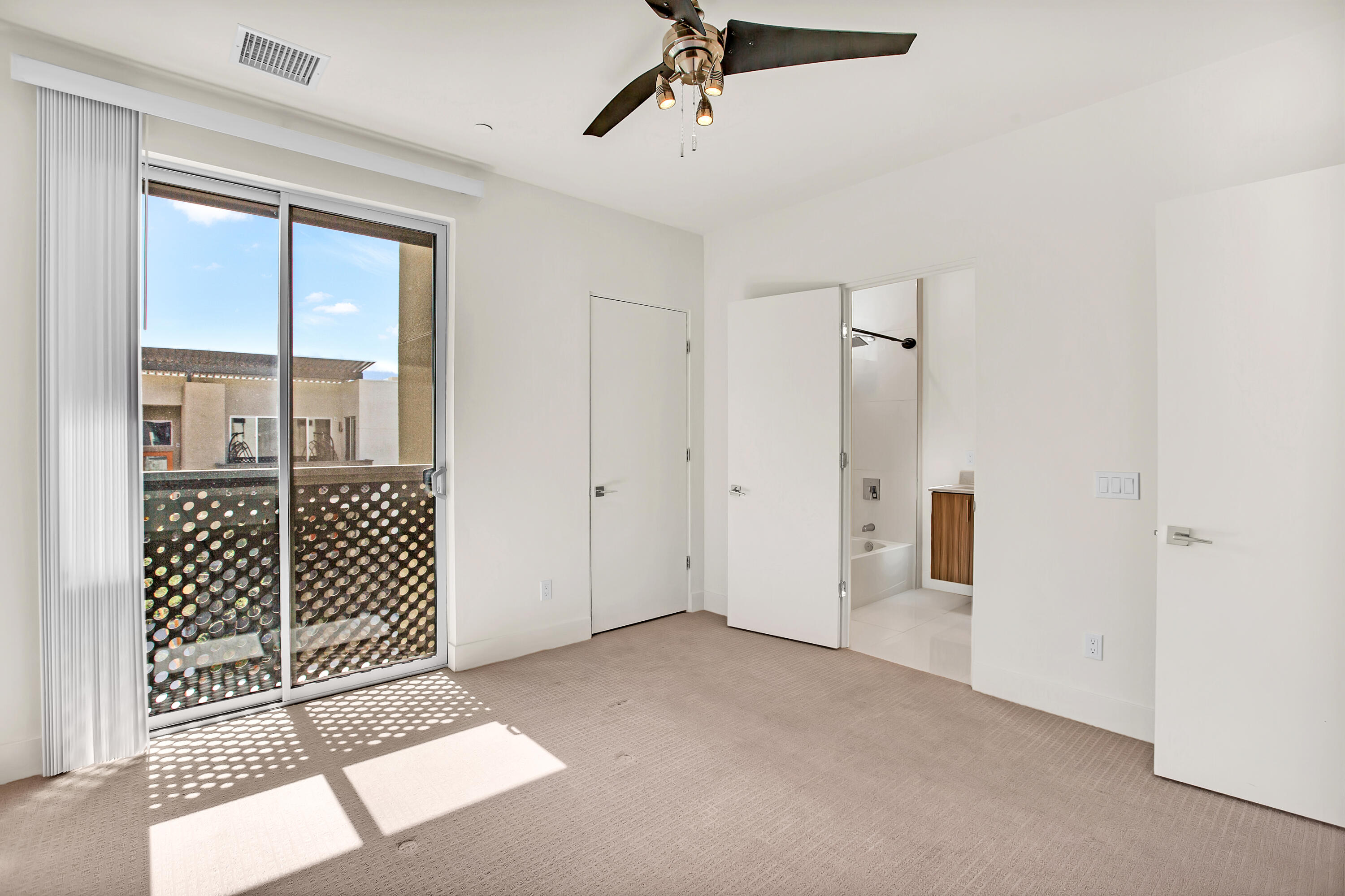 191 The Riv Palm Springs, CA 92262 - Photo 19 of 33 a view of a bathroom with a shower