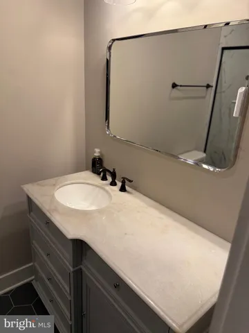 a view of a room with an empty space