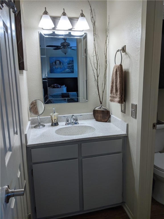 3000 Guadalupe Street, Unit 304 Austin, TX 78705 - Photo 22 of 24 a bathroom with a sink and a mirror