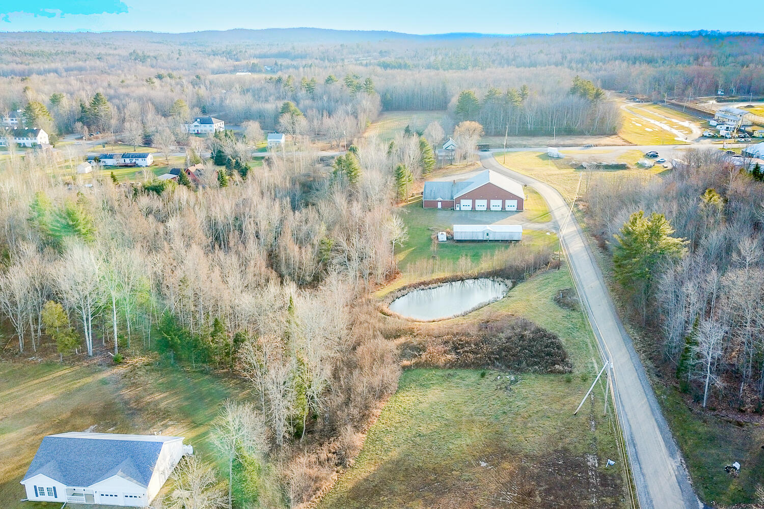 8 Chestnut Street Unity, ME 04988 - Photo 8 of 13 Aerial