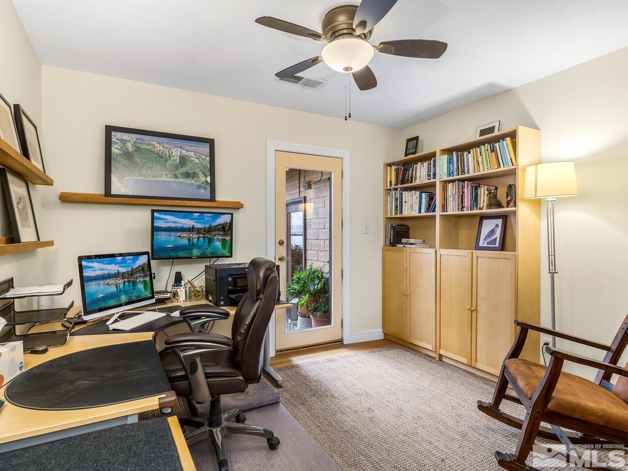 1010 Foothill Road Reno, NV 89511 - Photo 17 of 40 a view of a workspace with furniture and a window