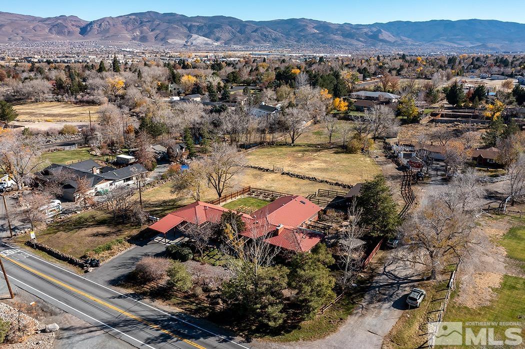 1010 Foothill Road Reno, NV 89511 - Photo 34 of 40 an aerial view of residential house and sandy dunes