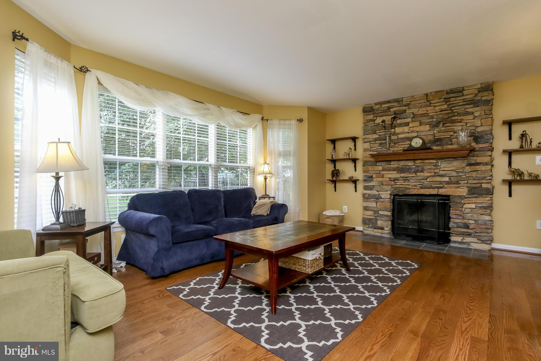 6614 Ridge Road Sykesville, MD 21784 - Photo 11 of 26 Living Room with Real Hardwood Floors