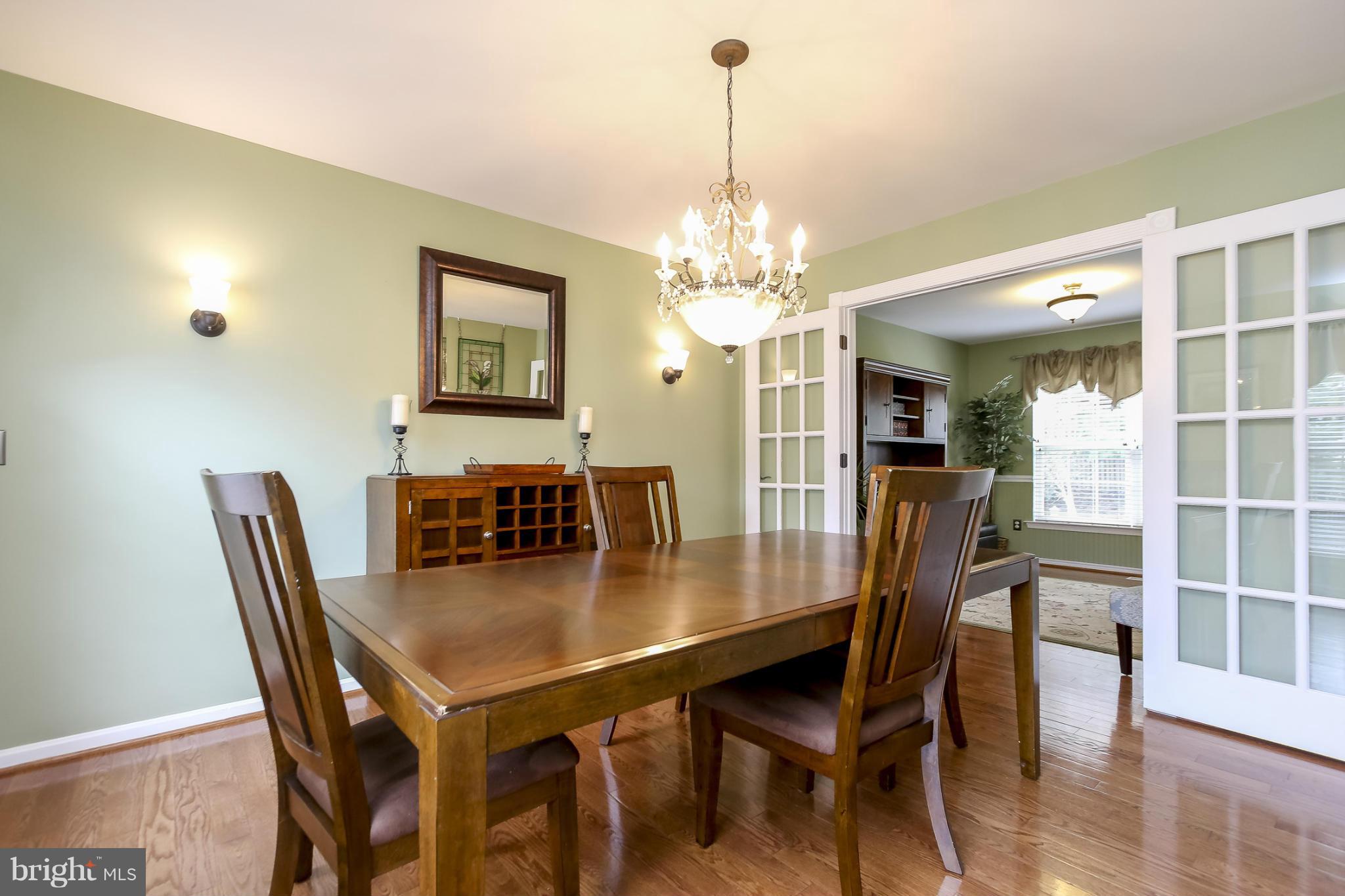 6614 Ridge Road Sykesville, MD 21784 - Photo 5 of 26 Dining Room w/Gleaming Hardwoods