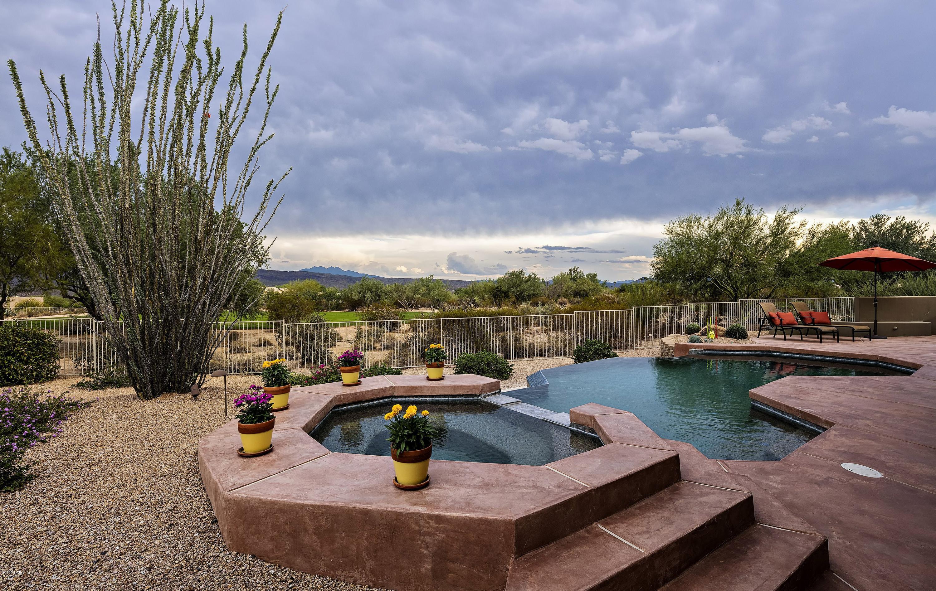 27007 North Palo Fiero Road Rio Verde, AZ 85263 - Photo 32 of 35 033_Patio ~ Pool Views