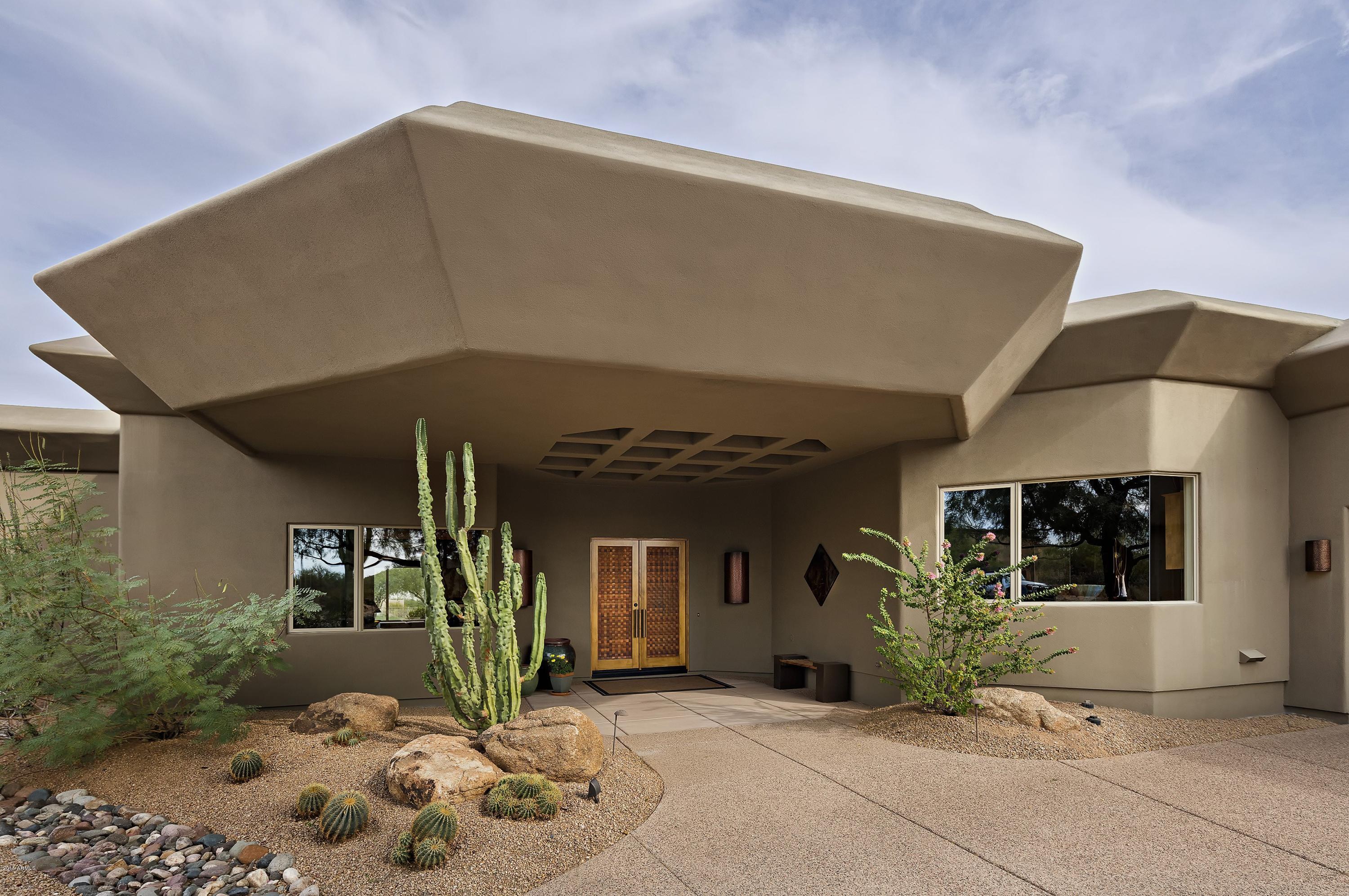 27007 North Palo Fiero Road Rio Verde, AZ 85263 - Photo 4 of 35 Cantilevered Entry