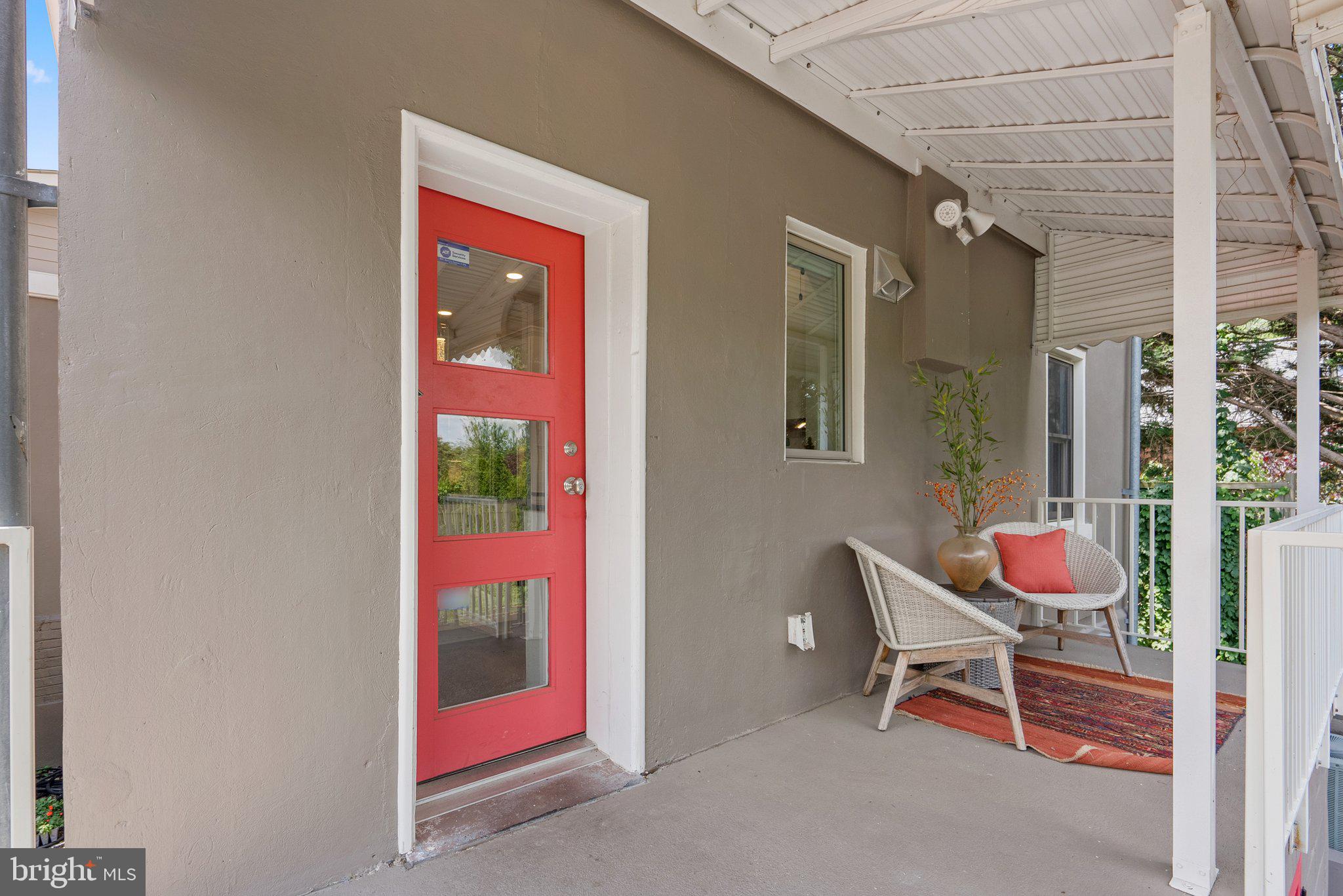 8409 Grove Street Silver Spring, MD 20910 - Photo 16 of 72 Side door to family room & sitting area 2 on porch