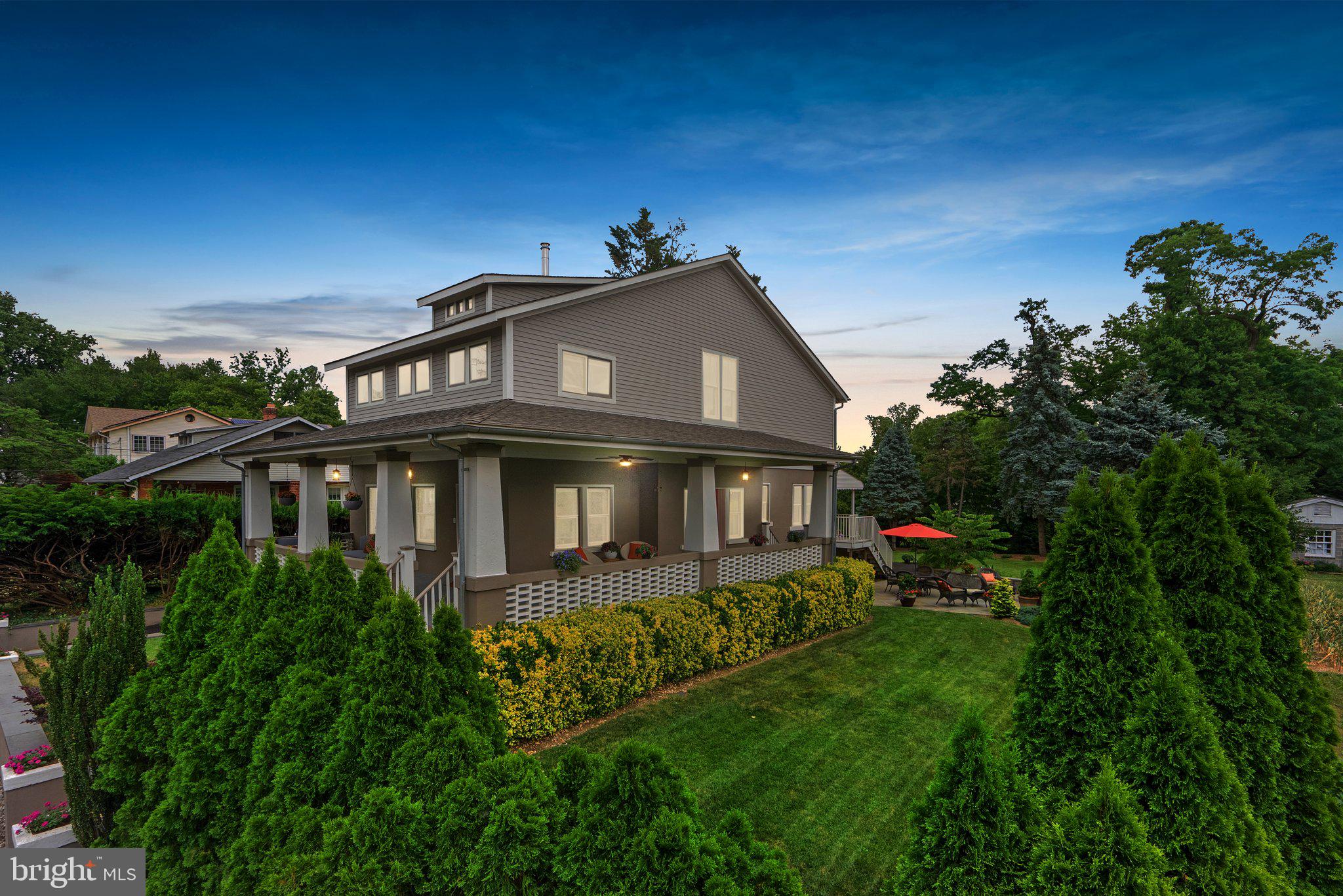 8409 Grove Street Silver Spring, MD 20910 - Photo 2 of 72 Side yard view