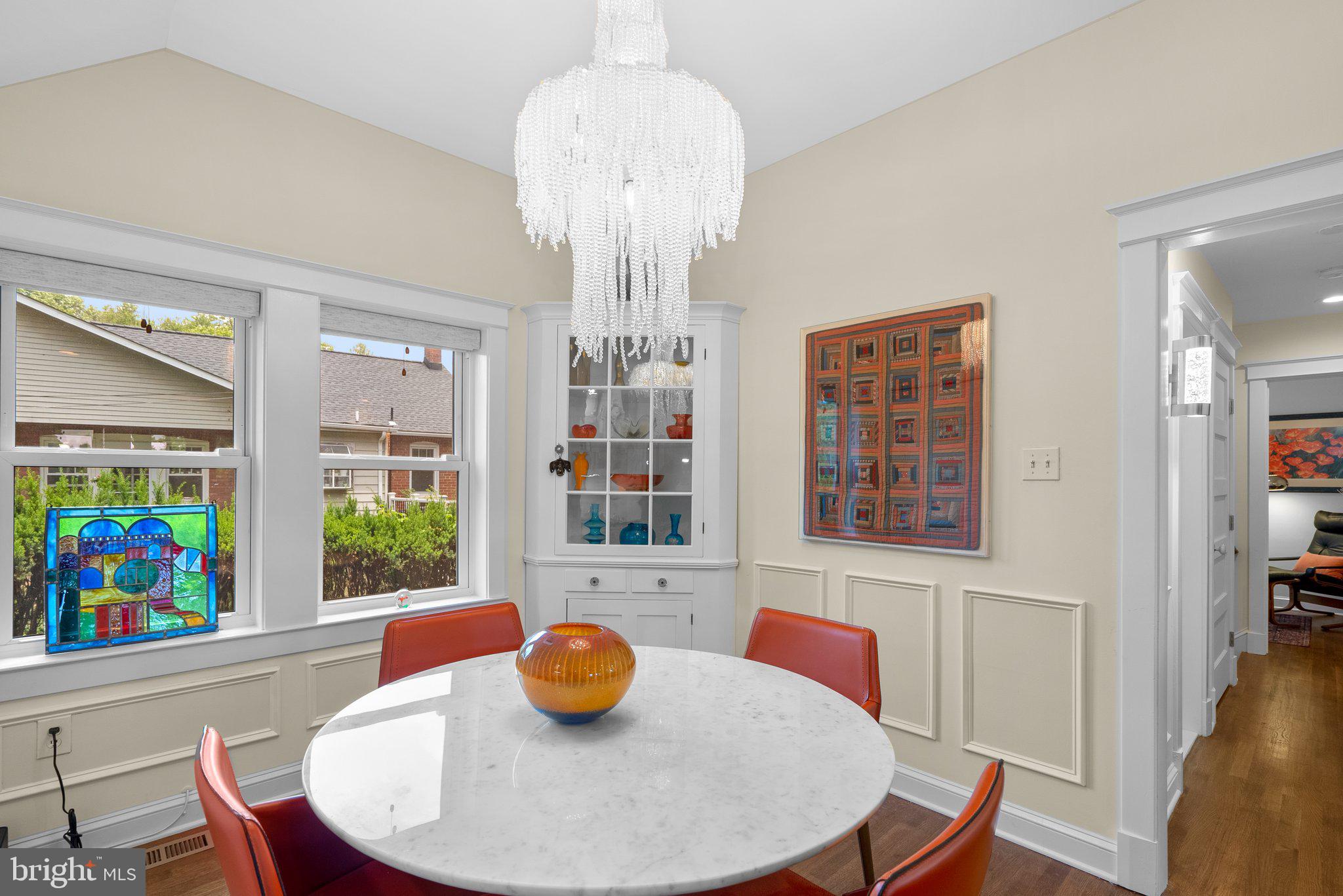 8409 Grove Street Silver Spring, MD 20910 - Photo 33 of 72 Dining Room and Shaker corner cabinet