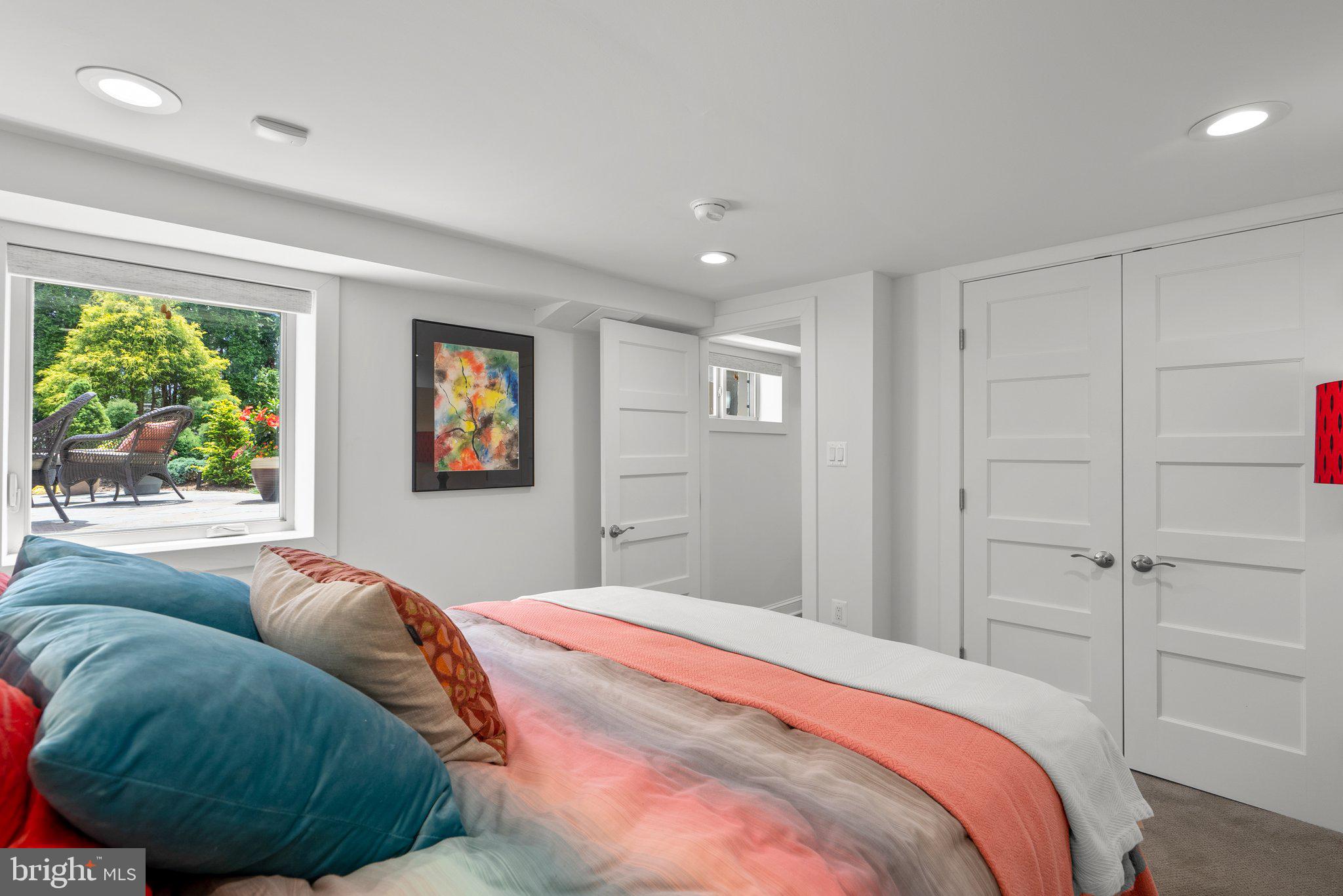 8409 Grove Street Silver Spring, MD 20910 - Photo 62 of 72 Lower level bedroom with daylight window