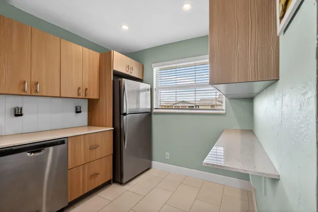 a view of kitchen and window