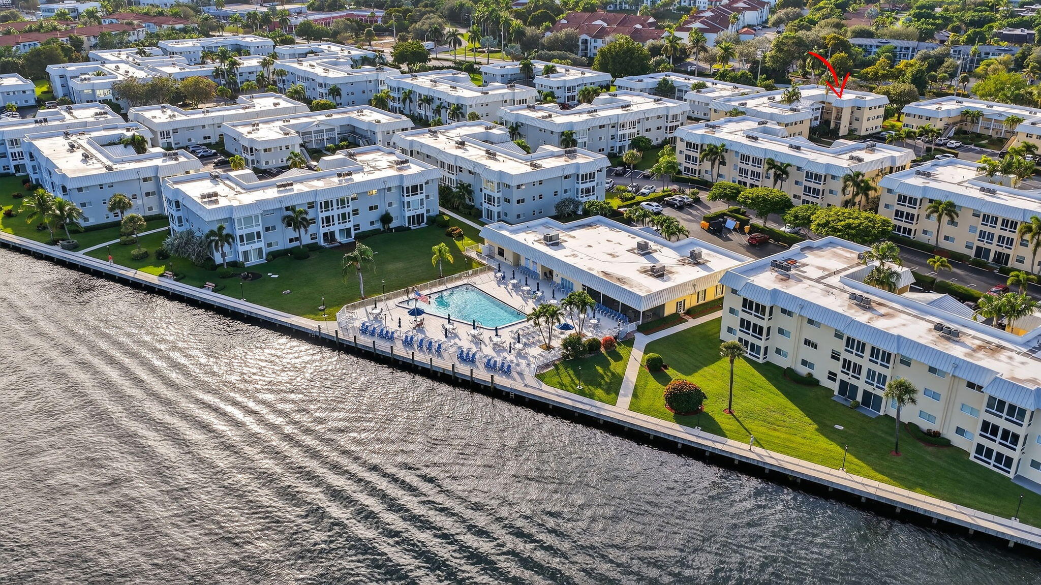 12 Colonial Club Drive, Unit 305 Boynton Beach, FL 33435 - Photo 32 of 51 an aerial view of a city