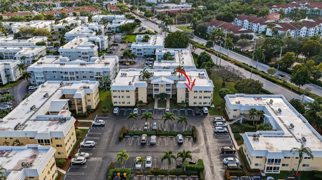 an aerial view of a city with lots of residential buildings
