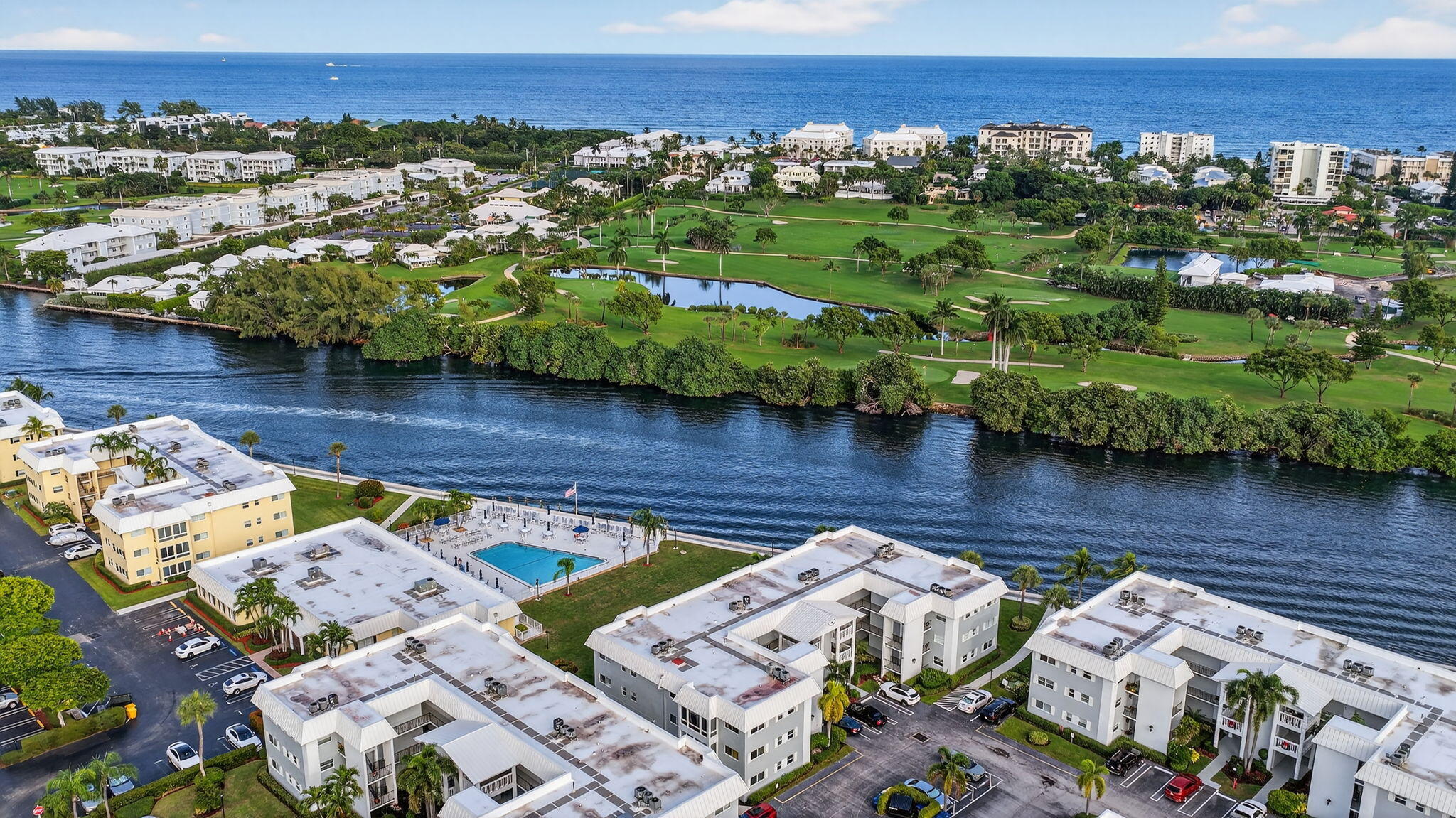 12 Colonial Club Drive, Unit 305 Boynton Beach, FL 33435 - Photo 44 of 51 a view of a lake with a mountain