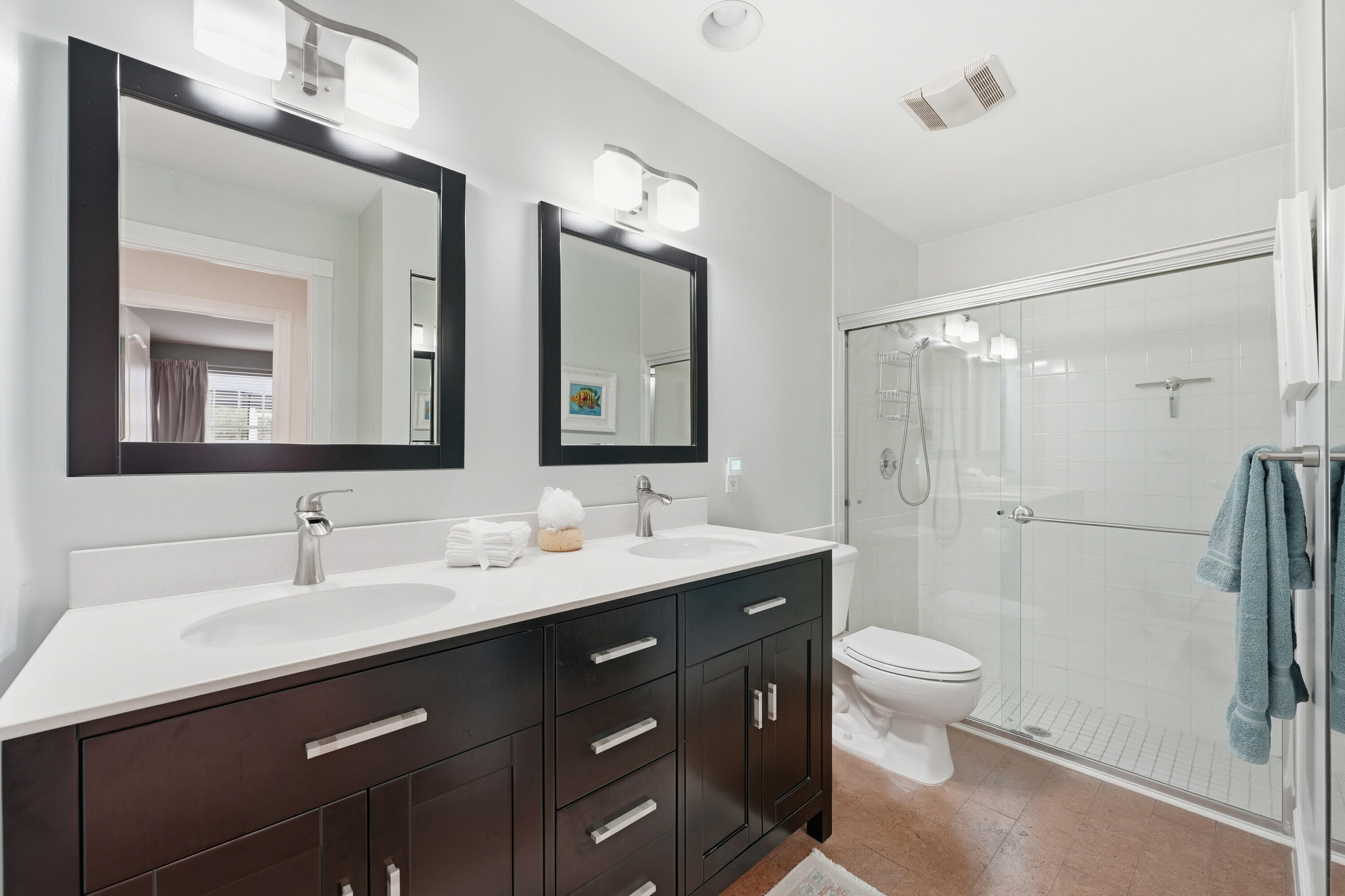 1019 Southwest Tamarrow Place Stuart, FL 34997 - Photo 12 of 34 Primary bathroom with double sinks
