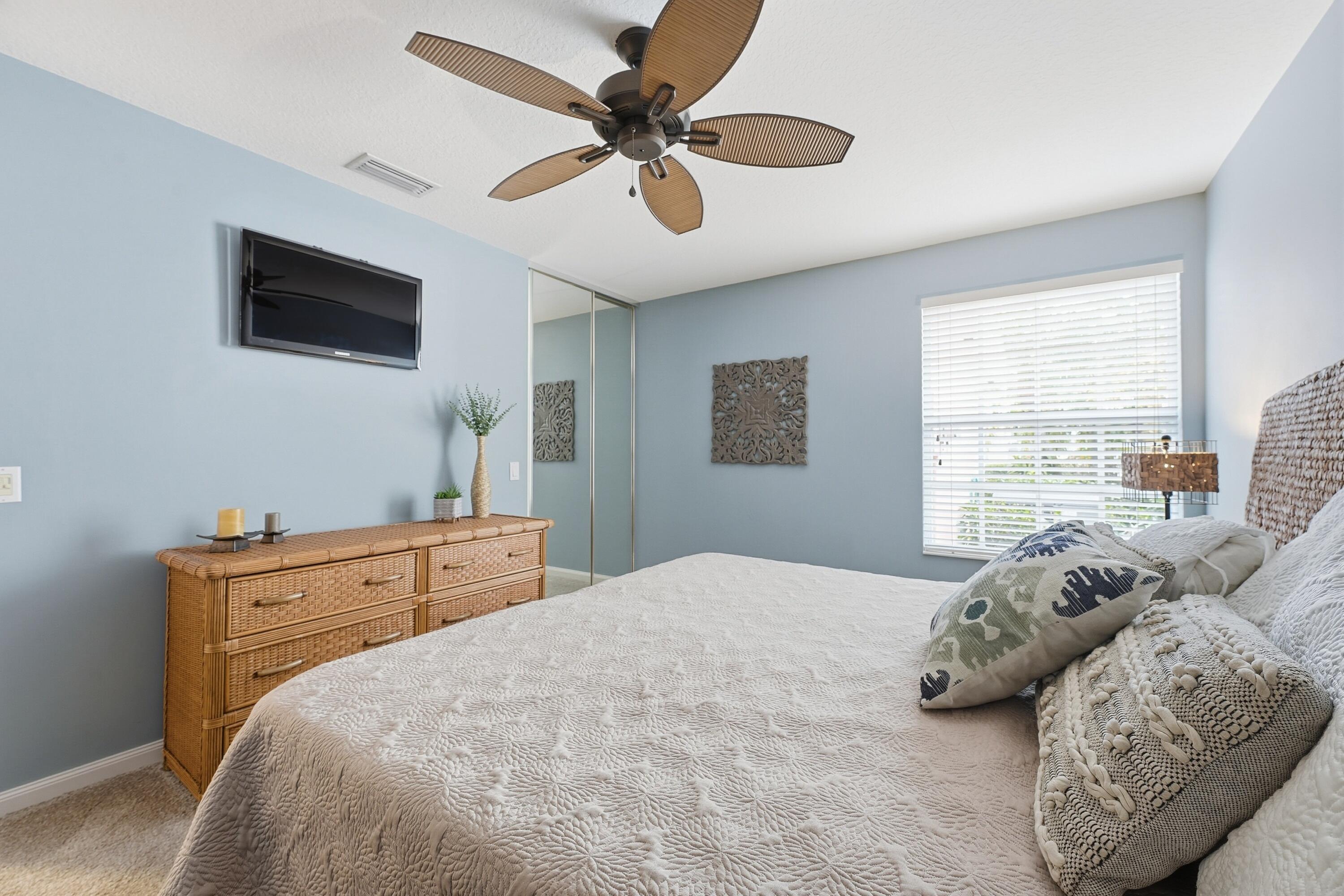 1019 Southwest Tamarrow Place Stuart, FL 34997 - Photo 13 of 34 Large second bedroom